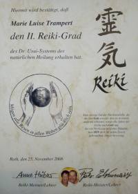 Reiki II Grad